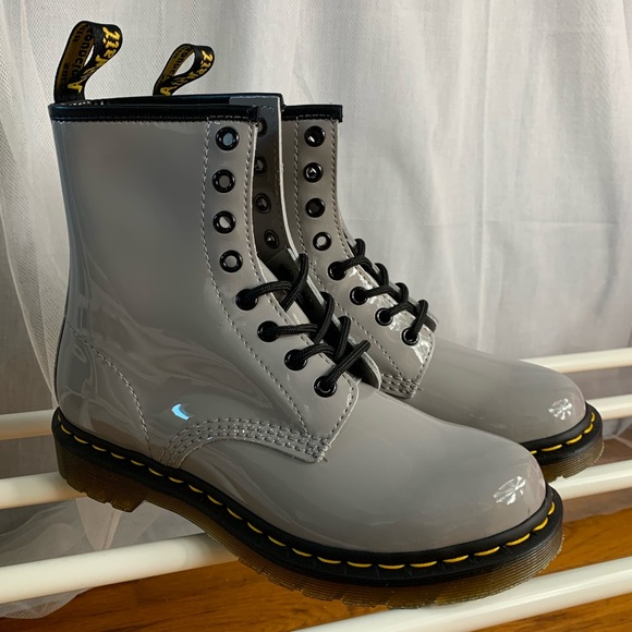 Dr. Martens Women's 1460 Patent
Leather Lace Up Boots (New) - Picture 11 of 14